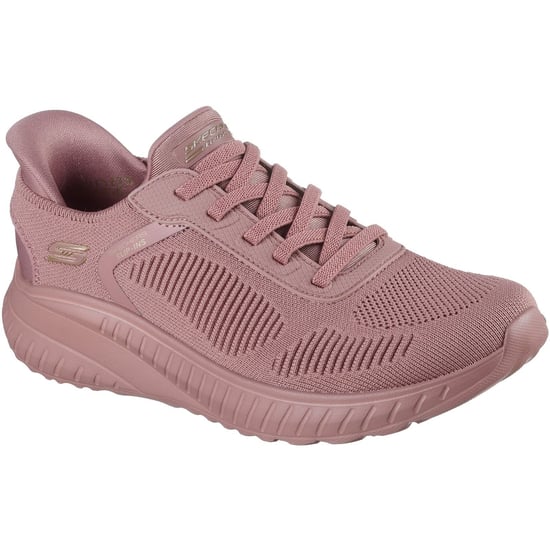 Skechers BOBS Sport Squad Chaos Polyester Dames Roze Sneakers - Image 1