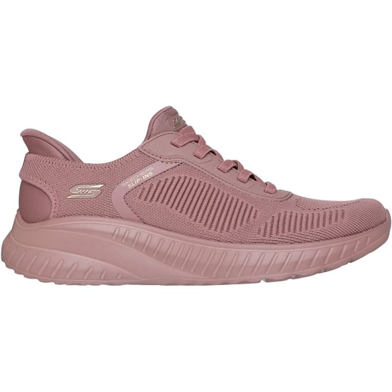 Skechers BOBS Sport Squad Chaos Polyester Dames Roze Sneakers - Image 5