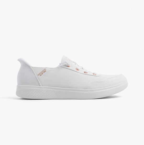Skechers Skip Cute - B Cute Sweet Womens Trainers White - Image 1