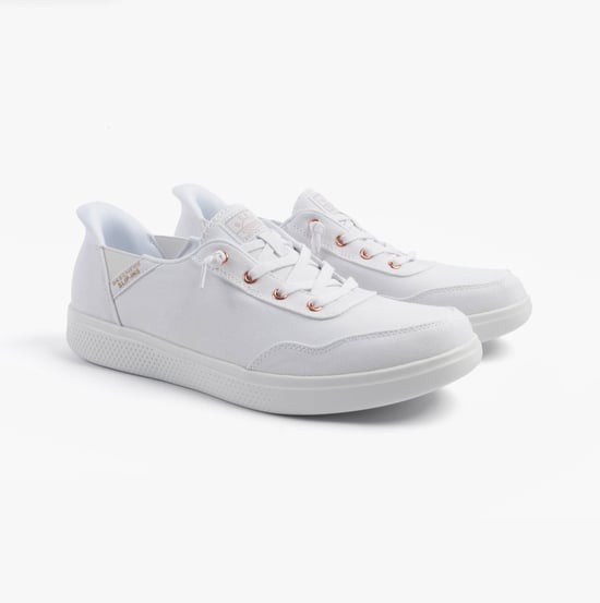 Skechers Skip Cute - B Cute Sweet Womens Trainers White - Image 2