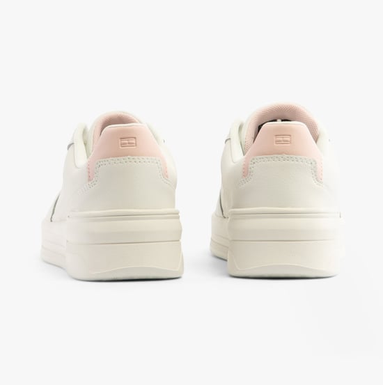 Tommy Hilfiger Flag Basket Sneakers Dames Sneakers Ecru/whimsy Pink - Image 4