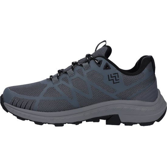 Hi-Tec Mauna Polyester Heren Wandelschoenen Grijs/zwart/zwart - Image 4