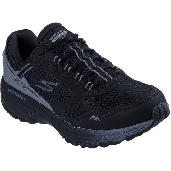 Skechers Performance Go Run Trail Altitude 2.0 Pine Ridge Leer Dames Zwarte/Grijze Wandelschoenen - Image 1
