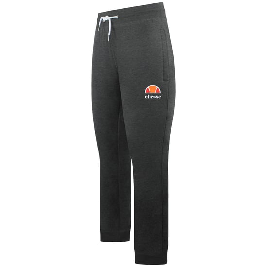 Ellesse Logo Mens Charcoal Track Pants - Image 2