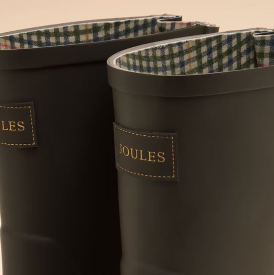 Joules Wistow Womens Wellies Chocolate Brown - Image 4
