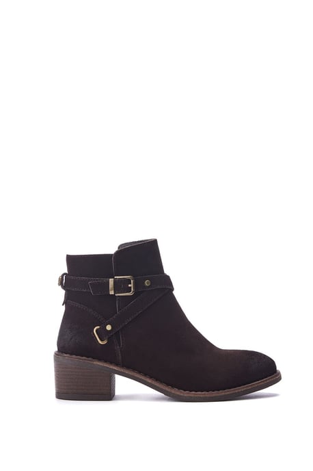 Orlena Dark Brown Boots - Image 1