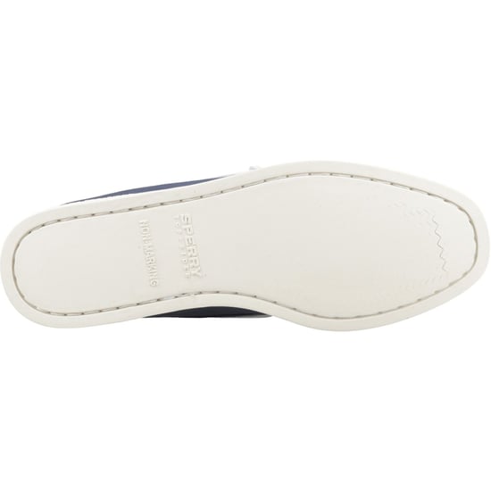 Sperry Authentic 2 Eye Leather Women's Navy Boat Shoes - Image 3