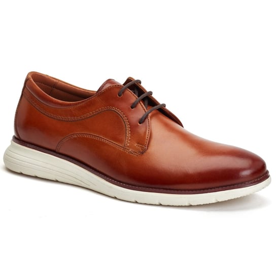 Base London Wing Leren Herenschoenen In Verbrande Tan Kleurige Derby-Stijl - Image 1