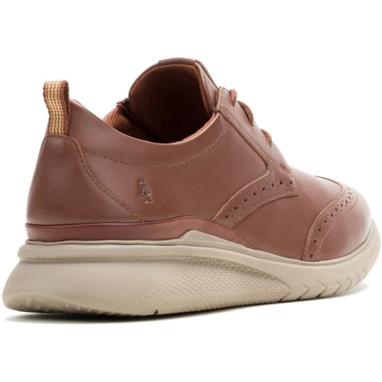 Hush Puppies Advance Leather Men's Cappucino Lace-Up Shoes - Image 2