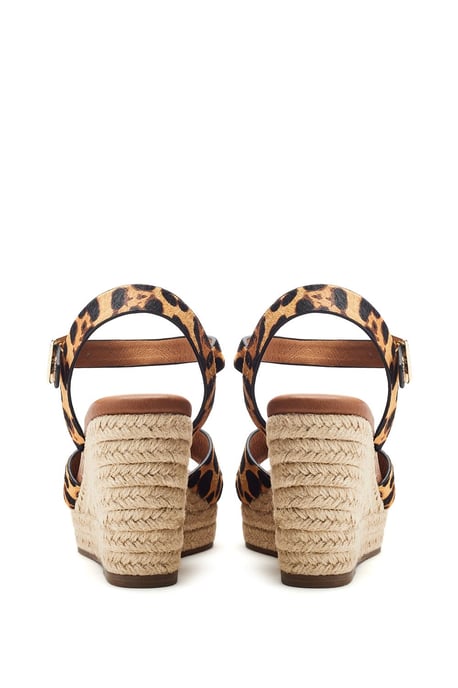 Jasminium Leopard Sandals - Image 4