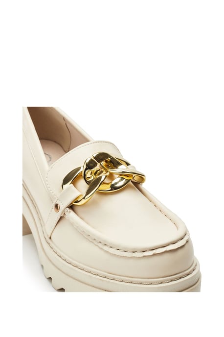 Sorelle Beige Loafers - Image 2