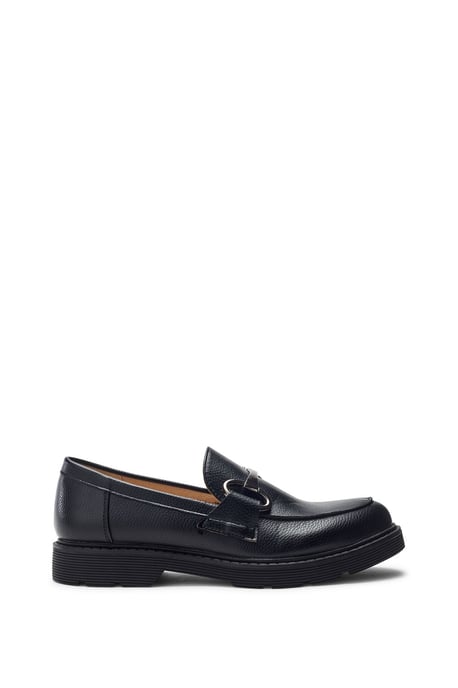 Senira Black Loafers - Image 1