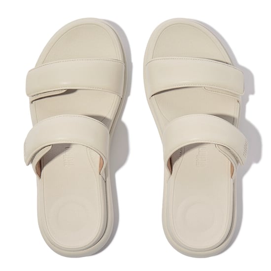 Fitflop F-mode Go Dames Slippers Parijs Beige - Image 3