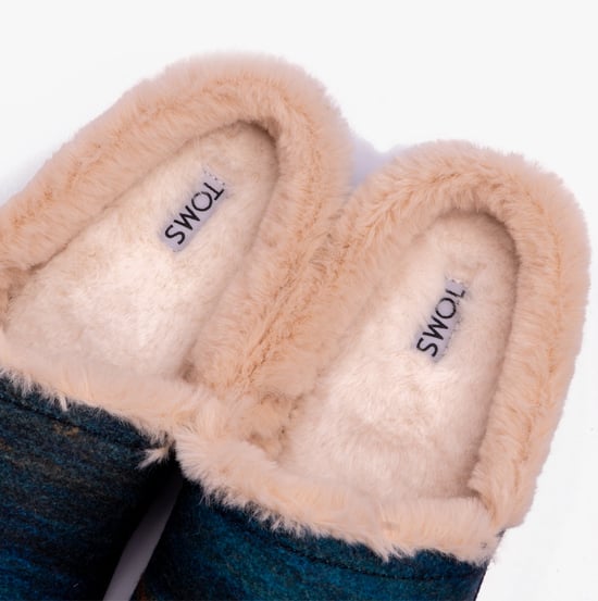 Toms Sage Womens Slippers Navy - Image 3