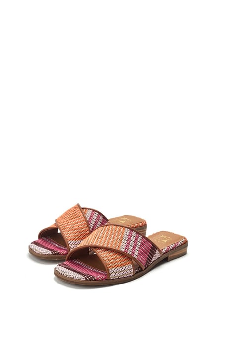 Naela Orange Sandals - Image 2