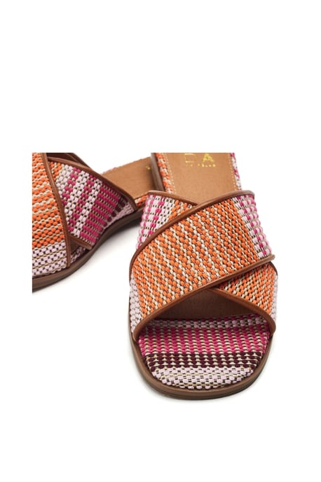 Naela Orange Sandals - Image 4
