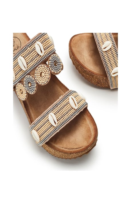Lurina Camel Sandals - Image 3
