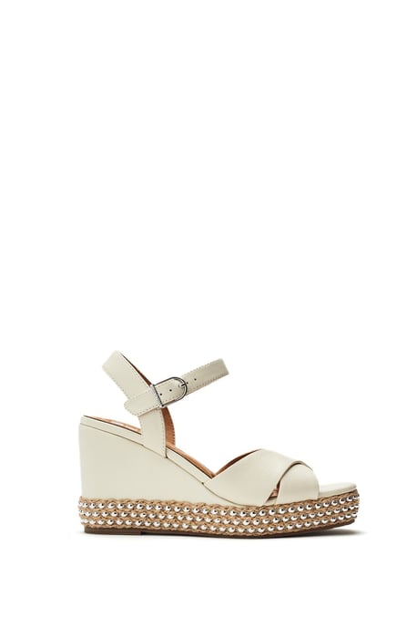 Janeen Off White Sandals - Image 1