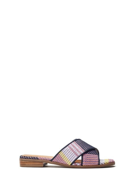 Naela Navy Sandals - Image 1