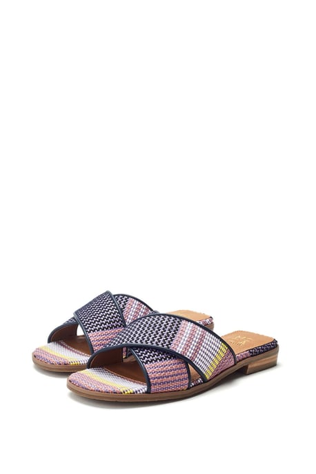 Naela Navy Sandals - Image 2