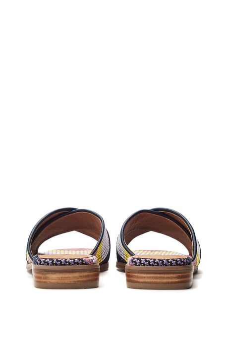 Naela Navy Sandals - Image 3
