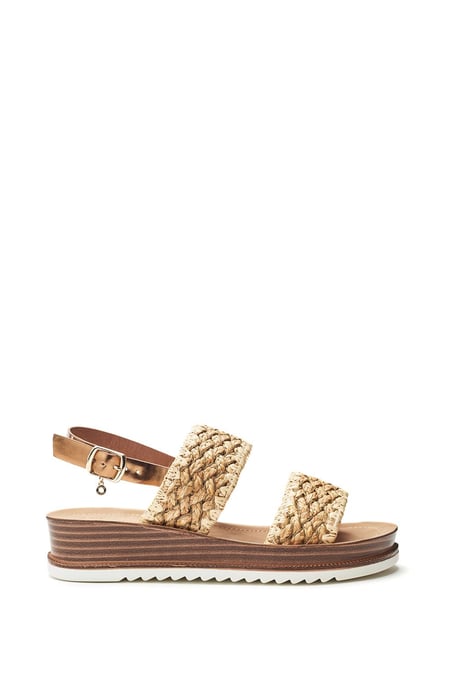 Kyraa Natural Sandals - Image 1