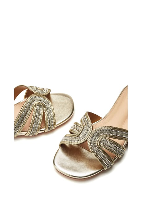 Nymph Gold Sandals - Image 3