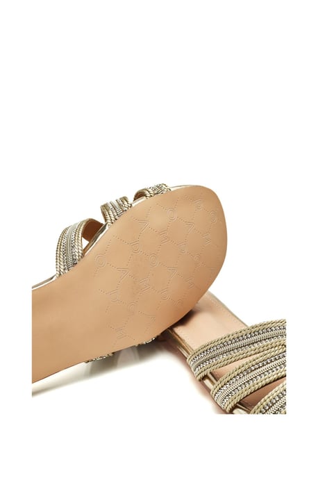 Nymph Gold Sandals - Image 4