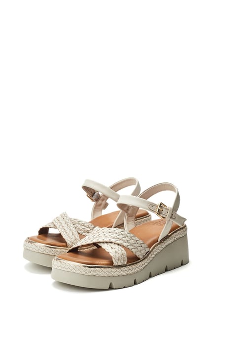 Keroya Off White Sandals - Image 3