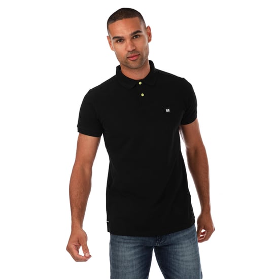 Weekend Offender Herr Barnum Polo Shirt (Svart) - Image 1