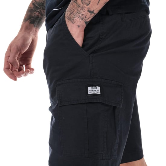Weekend Offender High Desert Cargo Shorts för herrar (Marinblått) - Image 5