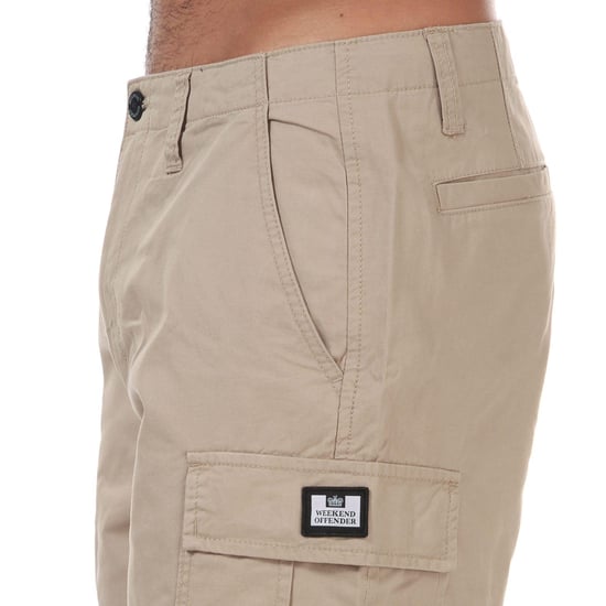 Weekend Offender High Desert Cargo Shorts för herrar (Sten) - Image 4