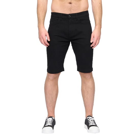 Duck and Cover Mens Franztown Shorts (Black) - Image 1