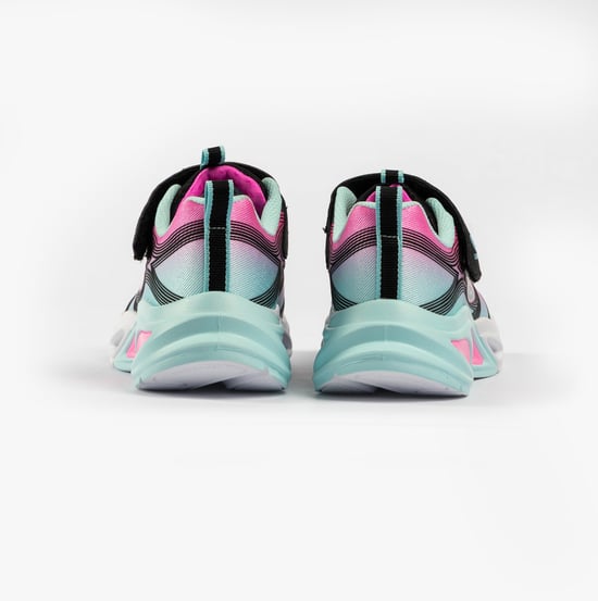 Skechers Cosmic Glow Girls Trainers Black Multi - Image 4