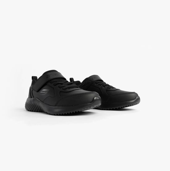 Skechers 405626l/bbk Bounder - Power Study Boys Trainers Black - Image 4