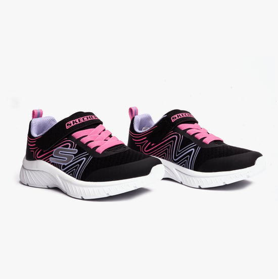 Skechers 303535l/bkmt Microspec Plus - Swirl Sweet Girls Sport Black/multi - Image 3
