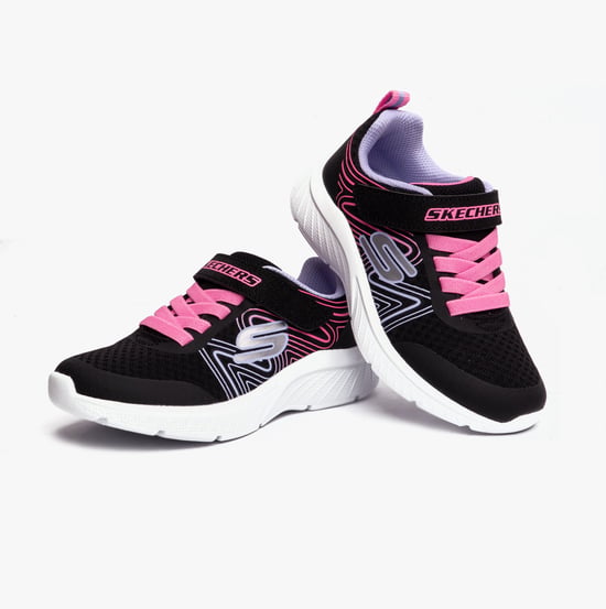 Skechers 303535l/bkmt Microspec Plus - Swirl Sweet Girls Sport Black/multi - Image 4