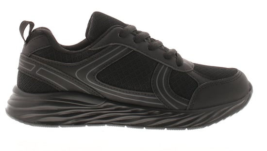 Focus Junior Boys Trainers Cassian Lace Up Lightweight PE School Black - Image 2