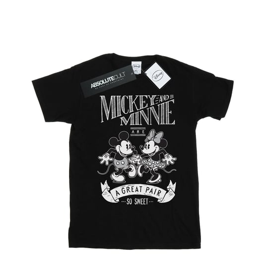 Disney Mens Mickey And Minnie Mouse Great Pair T-Shirt (Black) - Image 1