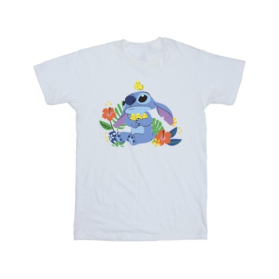 Disney Jongens Lilo & Stitch Vogels T-shirt (Wit) - Image 1