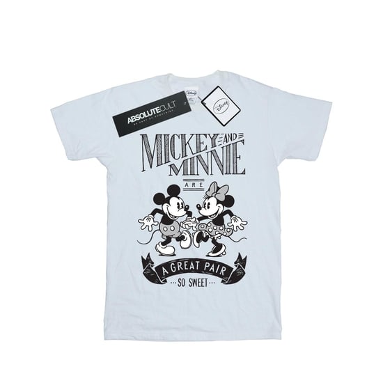 Disney Mens Mickey And Minnie Mouse Great Pair T-Shirt (White) - Image 1