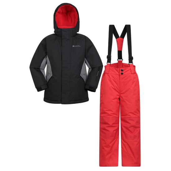 Mountain Warehouse Set kinder/kinder ski-jas & -broek (Jet Zwart) - Image 1