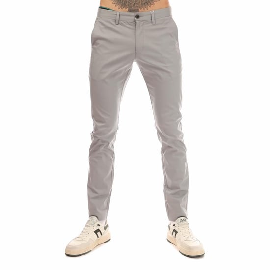 Gant Hallden Chinos för herrar (Grått) - Image 1