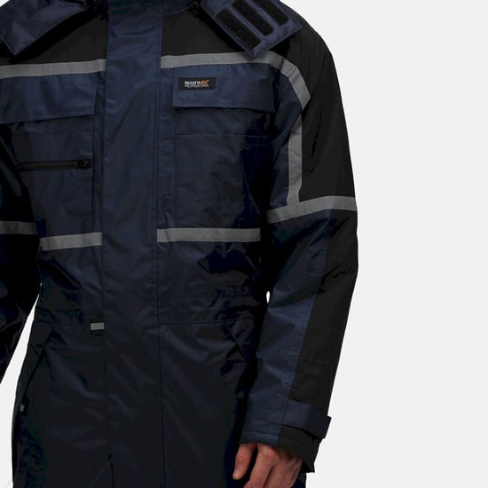 Regatta Professional Mens Waterproof Overalls (Navy) - Image 5