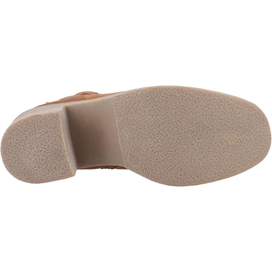 Hush Puppies Fearne Suede Women's Tan Heeled Ankle Boots - Image 3