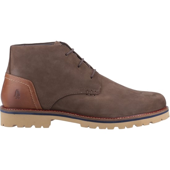 Hush Puppies Moore Nubuck Men's Brown Ankle Boots - Image 5