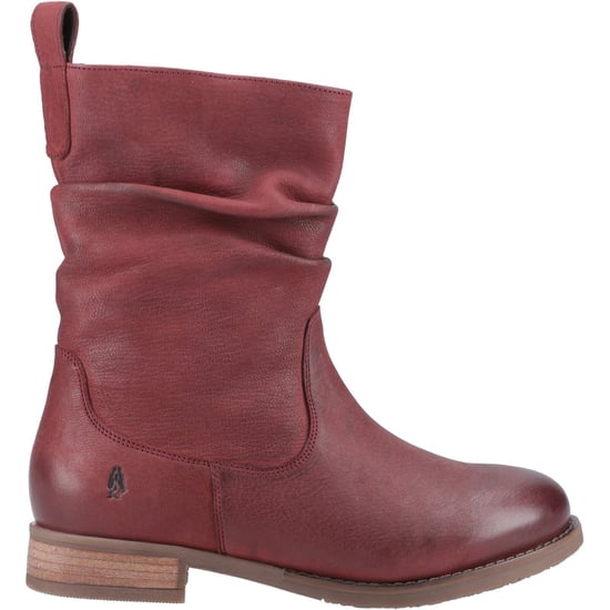 Hush Puppies Emilia Leren Dames Bordeau Winter Midlaarzen - Image 5