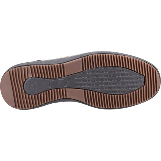 Hush Puppies Kian Läder Herr Svarta Ankelstövlar - Image 3