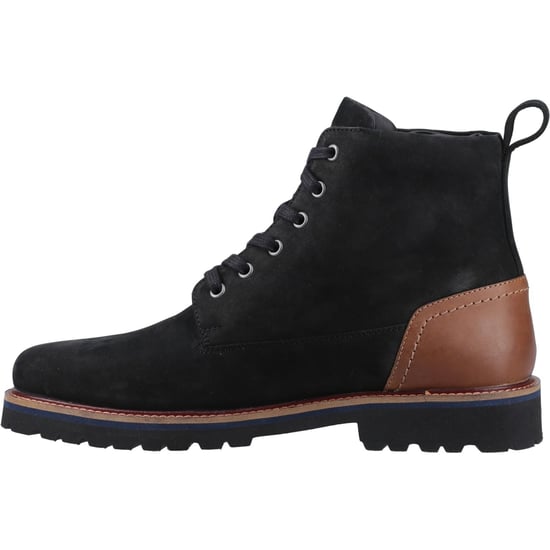 Hush Puppies Maguire Nubuck Men's Black Ankle Boots - Image 4