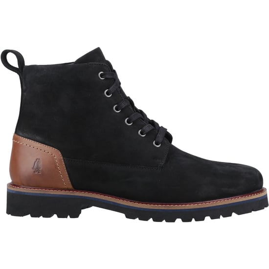 Hush Puppies Maguire Nubuck Men's Black Ankle Boots - Image 5